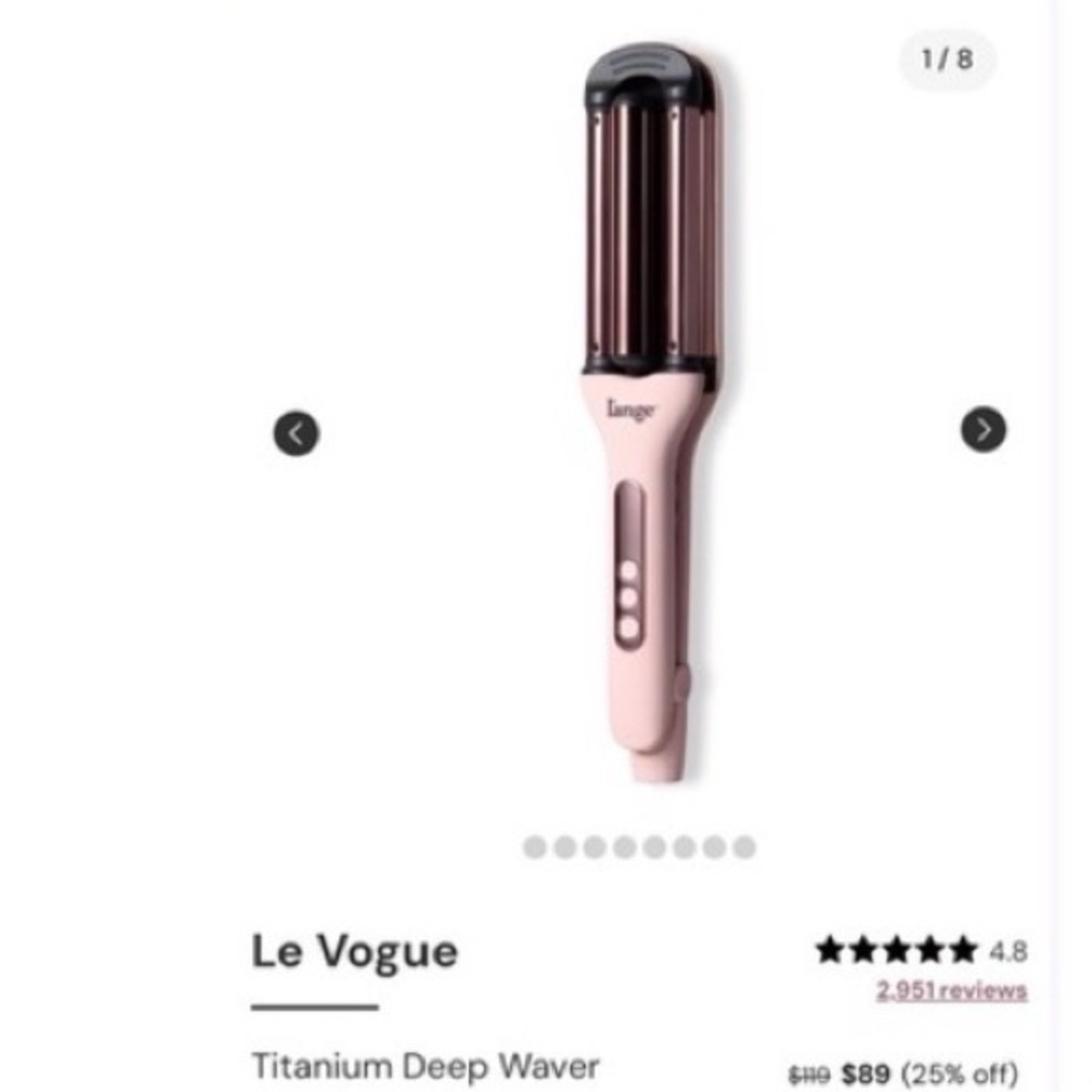 L'ange Le Vogue Hair Waver